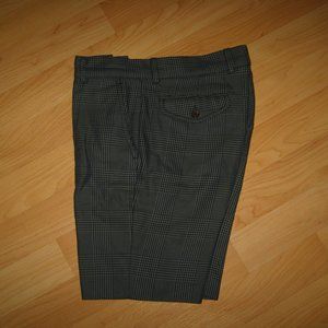 🩳 Mister Mr. Trina Turk Houndstooth Plaid Men's Shorts 30